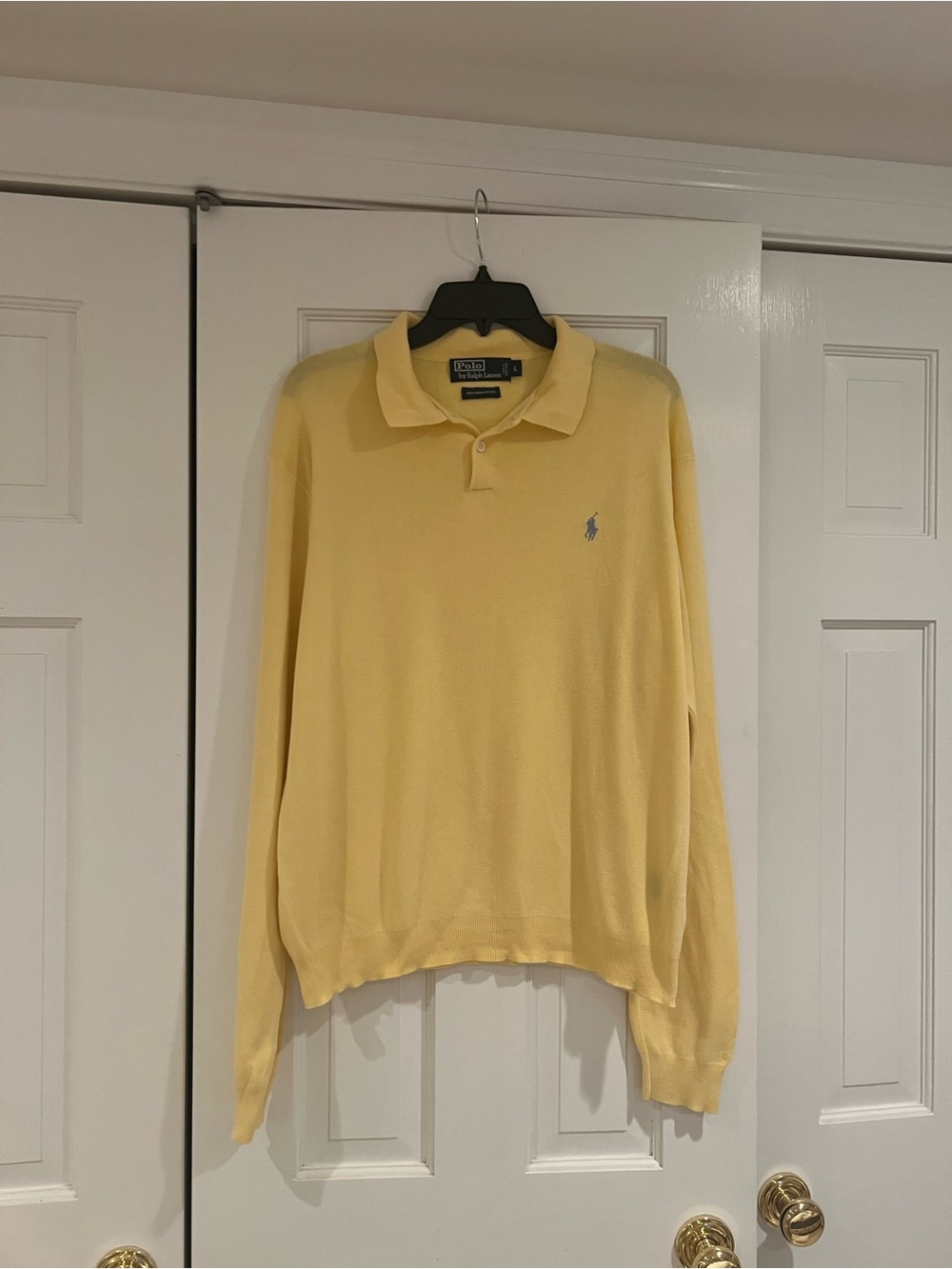 Ralph Lauren Yellow Polo Pullover
